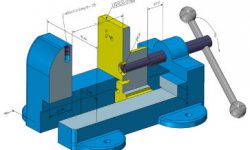 CADbro Vice with 3D Dimensions CADbro Vice with 3D Dimensions