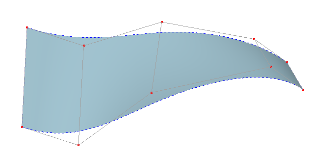 Model showing surface editing