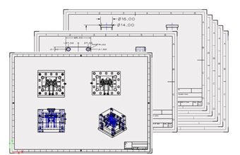 Auto Mold Drafting