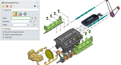 enhanced exploded views